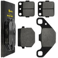 Front & Rear Brake Pads for Kawasaki KX80 Big Wheel 1988 1989 1990 91 92 93 1994