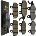 Front Rear Brake Pads for Suzuki AN400 AN400A Burgman 400 2007-2011 Abs