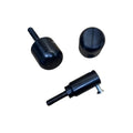 Honda 2024-2025 Cbr 1000RR-R Woodcraft Racing Frame Sliders With Black Pucks
