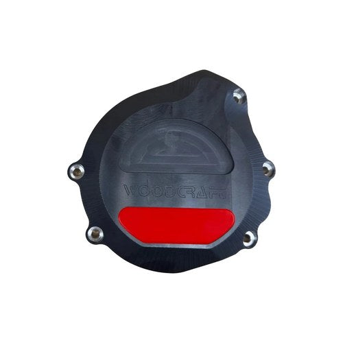 Suzuki 2005-2008 Gsxr 1000 Woodcraft Left Side Engine Cover Protector - Red