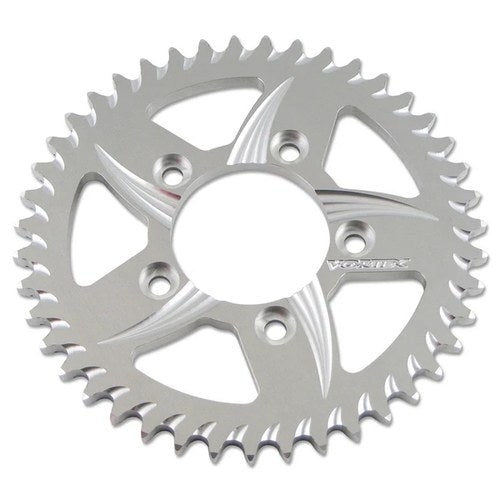 Vortex 435-44 Rear 520 Silver Aluminum Sprocket Kawasaki Suzuki Yamaha Fitment