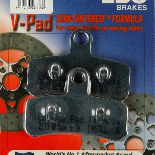 Ebc Brakes Vld Limited Edition Chrome Brake Pads FA457VLD
