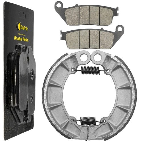 Front Brake Pads Rear Brake Shoes for Honda VT1100C Shadow 1100 Spirit 97-07