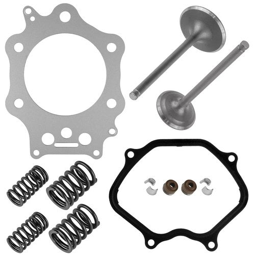 Valve Intake & Exhaust w/ Gaskets Kit for Honda Foreman 450 TRX450ES 1998-2001