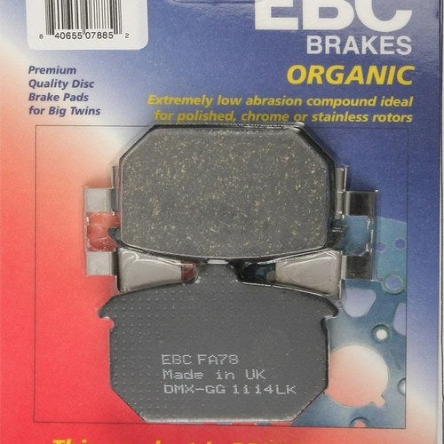 Ebc Organic Brake Pads FA78