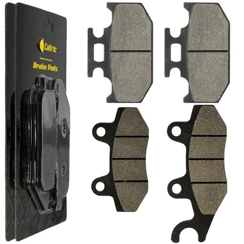Caltric Front and Rear Brake Pads for Yamaha WR500Z WR500ZD WR500ZE 1992 1993