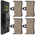 Caltric Front Brake Pads for Honda CB900F CB900 F Hornet 2002 2003 2004-2007
