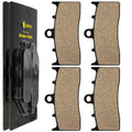 Caltric Front Brake Pads for BMW K1600 Gt Gtl 2011 2012 / 34 11 7 728 945
