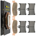 Front Rear Brake Pads for Yamaha R1 YZFR1 Yzfr 1000 2002 2003 Motorcycle