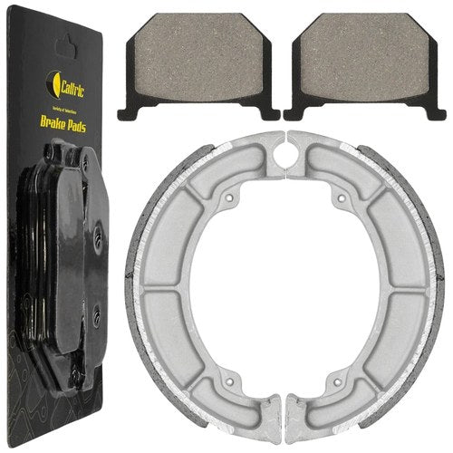 for Kawasaki KZ305 KZ 305 Csr Ltd 1981-82 1987-88 Front Brake Pads & Rear Shoes