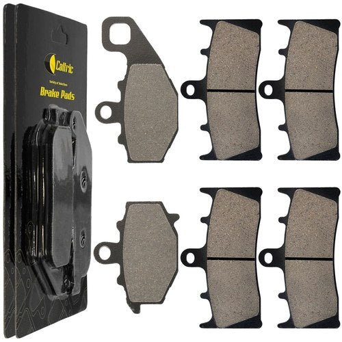 Front & Rear Brake Pads for Kawasaki ZX600 Ninja ZZR600 2005-2008 Front Rear