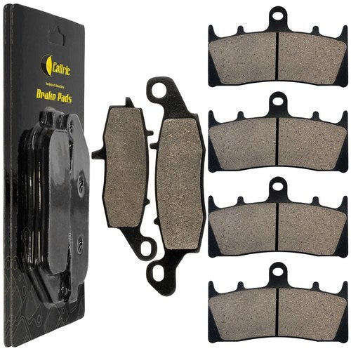 Front & Rear Brake Pads for Kawasaki VN1500 Vulcan 1500 Mean Streak 2002 03 2004