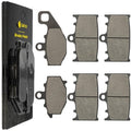 Front Rear Brake Pads for Kawasaki ZX600 Ninja ZZR600 2003 2004 2005 Front Rear