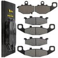 Front Rear Brake Pads for Kawasaki ZX600 Ninja ZX6 ZX-6 1993 1994 Front Rear