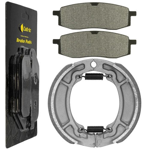 for Yamaha YZ125 Competition 125 1987 Front Brake Pads & Rear Brake Shoes