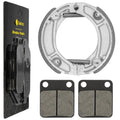 for Honda Mb5 Mb50S 1980 1981 1982 Front Brake Pads & Rear Brake Shoes