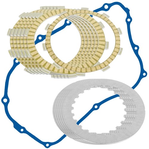 Clutch Friction Plates And Gasket Kit for Honda CB400Ti CB400TIIHawk 1978 1979
