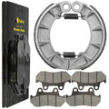 for Honda VT700C Shadow 700 1986 1987 Front Brake Pads & Rear Brake Shoes