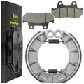 for Honda VF750C Magna V45 1987 1988 Front Brake Pads & Rear Brake Shoes