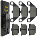 Caltric Front and Rear Brake Pads for Kawasaki ZL1000 Eliminator 1000 1987