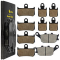 Caltric Front and Rear Brake Pads for Yamaha R1 YZFR1 YZF-R1 2007-2014