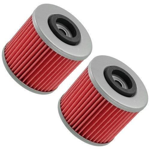 Oil Filter for Yamaha XV700 Virago 700 1984 1985 1986 1987 2-Pack