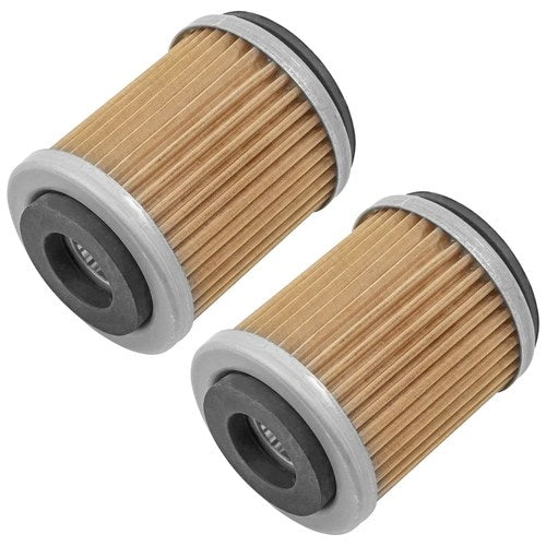 2 Pack Oil Filter for Yamaha TTR250 TT-R250 1999 2000 2001 2002-2006