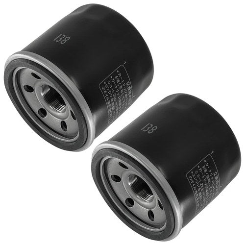 2 Pack Oil Filter for Suzuki GSXR600W RF600R VS600Gl VS600 GSF600 GSR600 1992-13