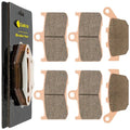 Front & Rear Brake Pads for Triumph Street Triple R675 Radial Caliper 2009-2012