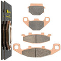 Front & Rear Brake Pads for Kawasaki EX500 EX500S Ninja 500 500R 1994-2009