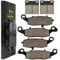Front Rear Brake Pads for Suzuki SV650 SV650S Non ABS 1999 2000 2001 2002