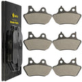 Front Rear Brake Pads for Harley Davidson FlHXi 1584 Street Glide 2006 2007