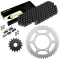 Black O-Ring Drive Chain & Sprockets Kit for Yamaha R6 YZF-R6 2003 2004 2005