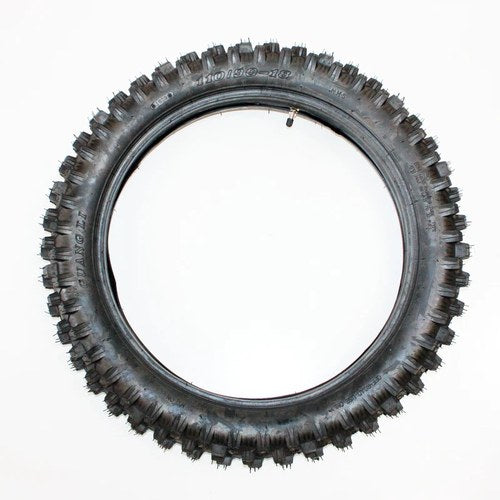 110/90 - 18" 18 Inch Rear Back Knobby Tyre Tire + Tube Pit Trail MX Dirt Bike