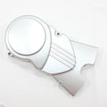 Silver Engine Chain Sprocket Magneto Cover Casing Case 125cc 140cc Pit Dirt Bike