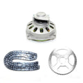 7T Clutch Drum Bell Housing T8F Chain Sprocket 49cc Pocket Quad Dirt Bike ATV