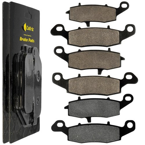Front & Rear Brake Pads for Kawasaki KZ1000 Police 1000 2002 2003 2004 2005