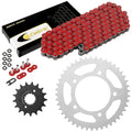 Red O-Ring Drive Chain & Sprockets Kit For Honda CBR1100XX Blackbird 1997-2007
