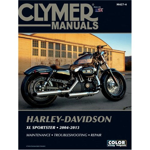 Clymer Physical Book for Harley-Davidson XL Sportster 2004-2011 | M427-4