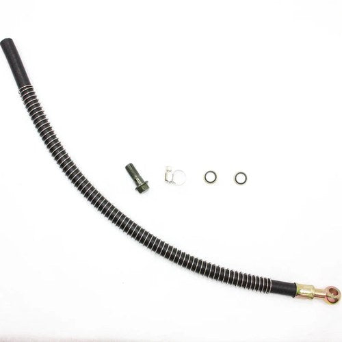 10mm Banjo 480mm Oil Cooler Radiator Hose Line Pit Pro Quad Dirt Bike ATV Buggy