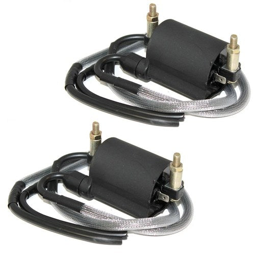 Front & Rear Ignition Coils for Kawasaki VN1600B Vulcan 1600 Mean Streak 04-08
