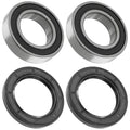 Rear Wheel Ball Bearing And Seals Kit for Suzuki LT125 Quadrunner 4X6 1983-1987