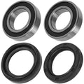 Front Wheel Ball Bearing & Seal Kit for Suzuki LT-A400 Eiger 2X4 4X4 2002-2007