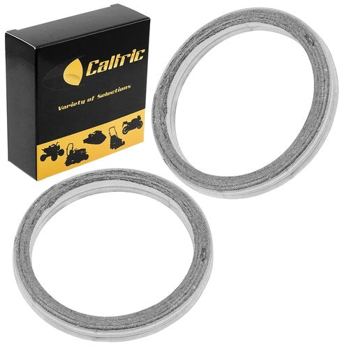 2 Exhaust Muffler Gasket for Suzuki VX800 1990 1991 1992 1993