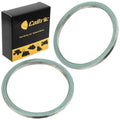 2 Exhaust Muffler Gasket for Suzuki GSX-1300R Hayabusa 1999-2009 2011-2016