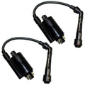 Set of 2 Ignition Coils for Kawasaki EN500C Vulcan 500 Ltd 1996-2009