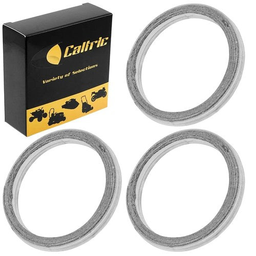 3 Exhaust Muffler Pipe Gaskets for Yamaha XS750 XS750S 1977 1978 1979