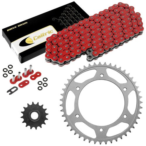 Red O-Ring Drive Chain & Sprocket Kit for BMW F650GS F650 Gs 1999-2007