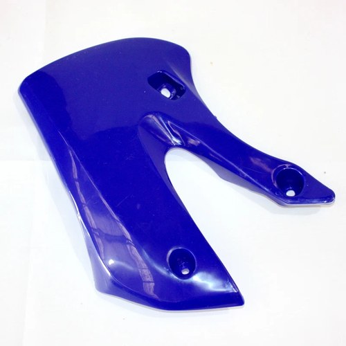 Blue Plastic Front Right TankSide Guard Fender KLX110Style Pit Trail Dirt Bike