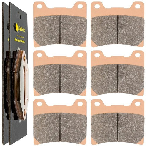 Sintered Front And Rear Brake Pads for Yamaha FZ700 FZX700 Fazer 700 1986 1987